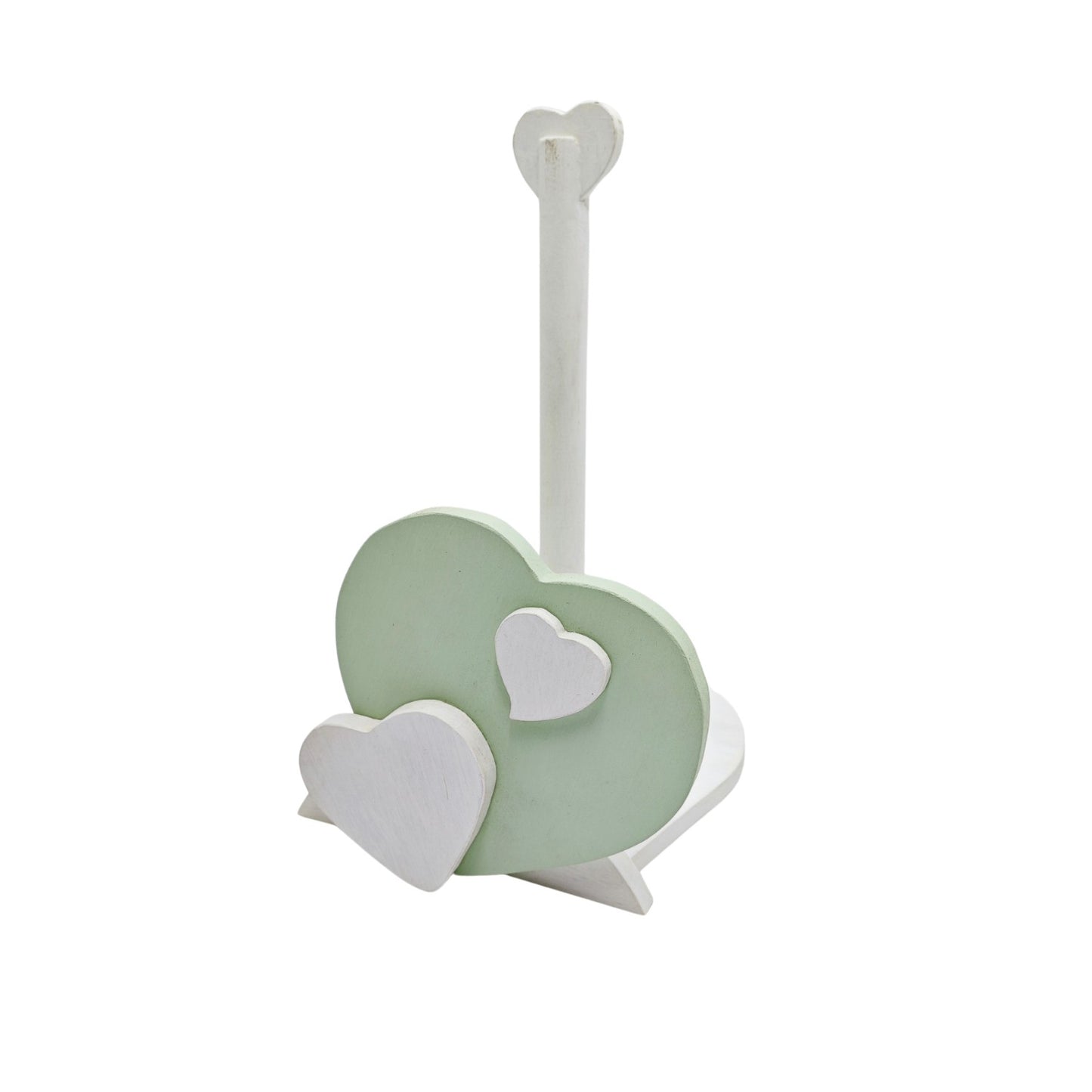 Porta Rotolo da Cucina Artigianale con Cuore