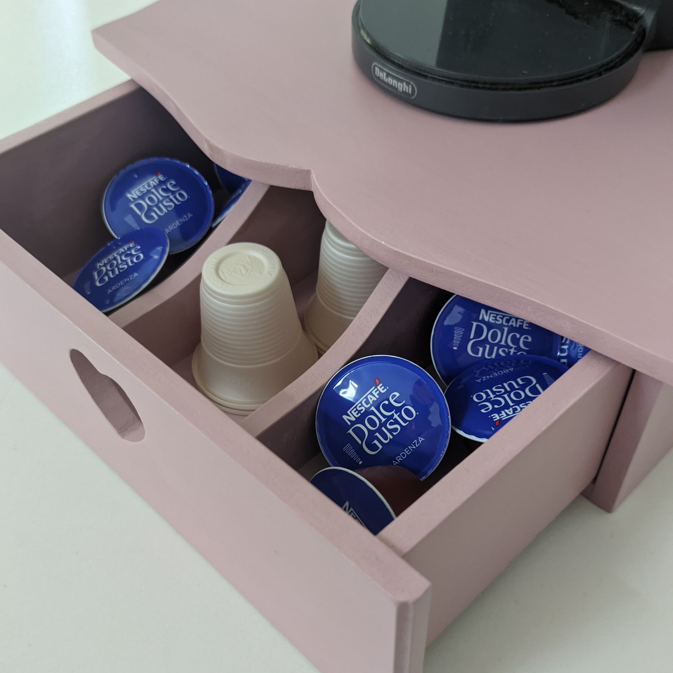 Cassetto portacapsule comodo e funzionale