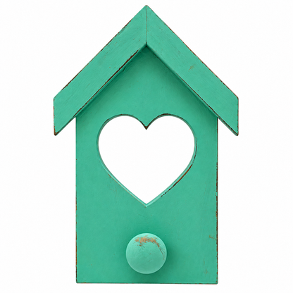 Appendiabiti Casetta Domeahome Tiffany su sfondo bianco