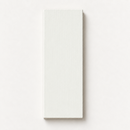 Campione colore Bianco Antico su bastoncino rettangolare di legno verniciato da 2 × 5 cm - 1 pezzo