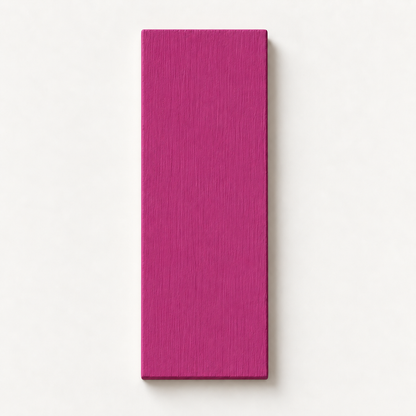 Campione colore Fucsia su bastoncino rettangolare di legno verniciato da 2 × 5 cm - 1 pezzo