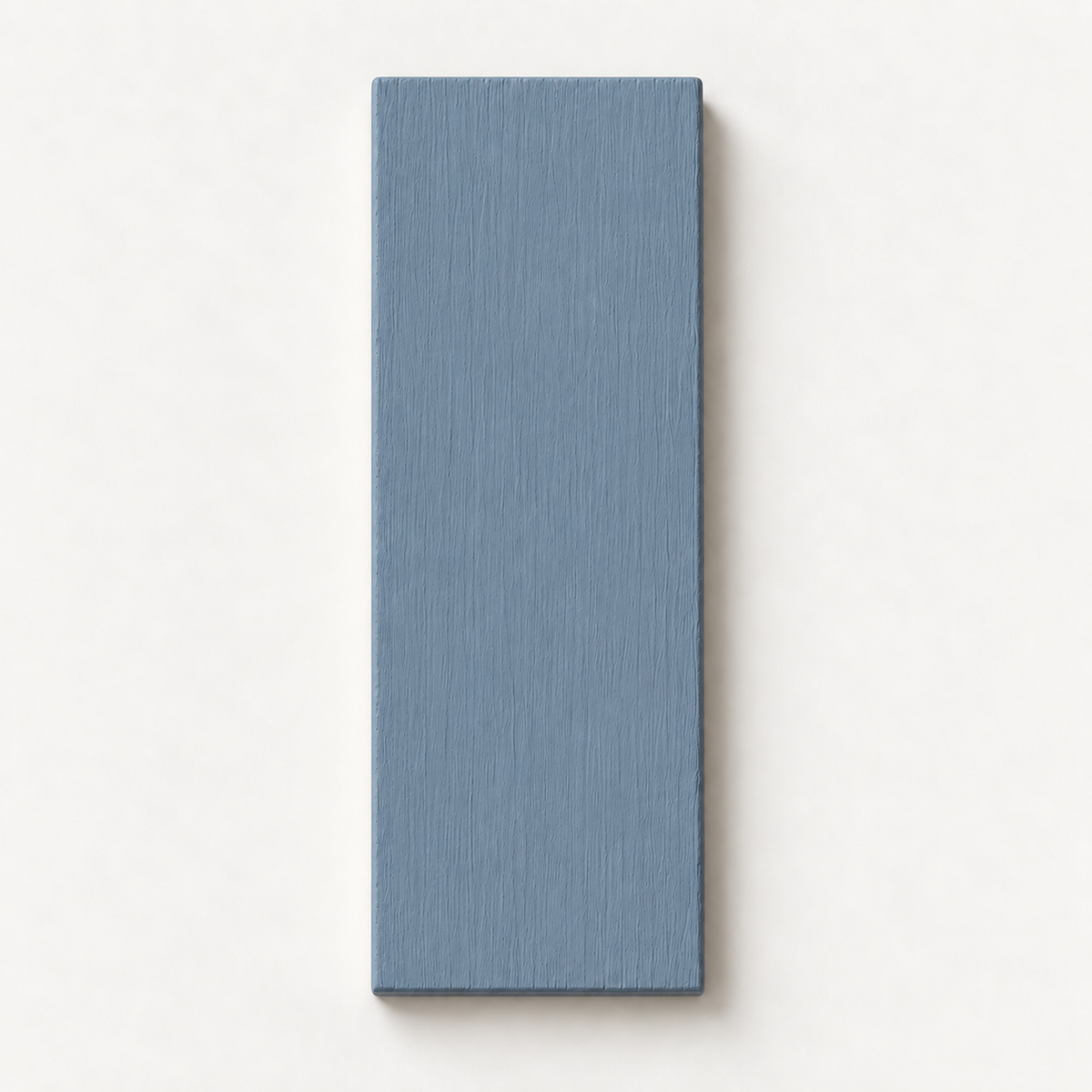 Campione colore Grigio Azzurro su bastoncino rettangolare di legno verniciato da 2 × 5 cm - 1 pezzo