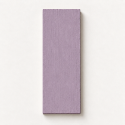 Campione colore Malva su bastoncino rettangolare di legno verniciato da 2 × 5 cm - 1 pezzo