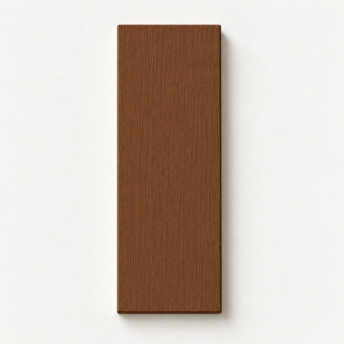 Campione colore Noce su bastoncino rettangolare di legno verniciato da 2 × 5 cm - 1 pezzo