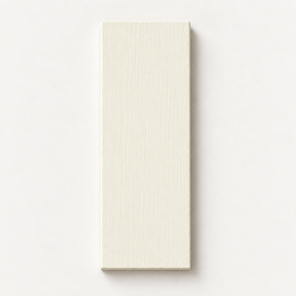 Campione colore Panna su bastoncino rettangolare di legno verniciato da 2 × 5 cm - 1 pezzo