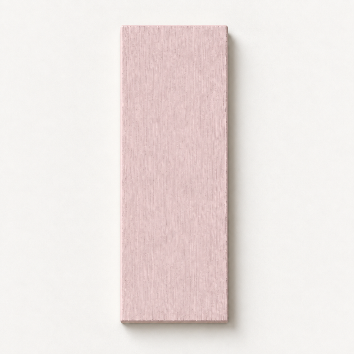 Campione colore Rosa Antico su bastoncino rettangolare di legno verniciato da 2 × 5 cm - 1 pezzo