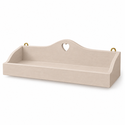 Mensola porta barattoli Domeahome Cashmere su sfondo bianco