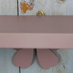 Mensola Artigianale con Fiocchi in stile Shabby Chic