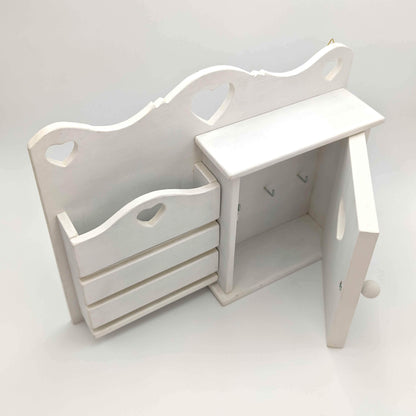 Porta lettere Shabby white