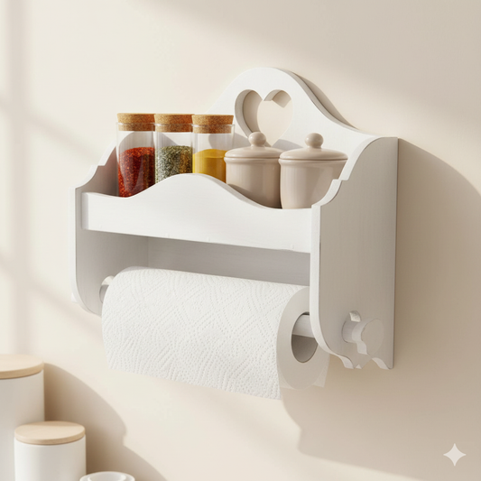 Portarotolo e Portaspezie Artigianale