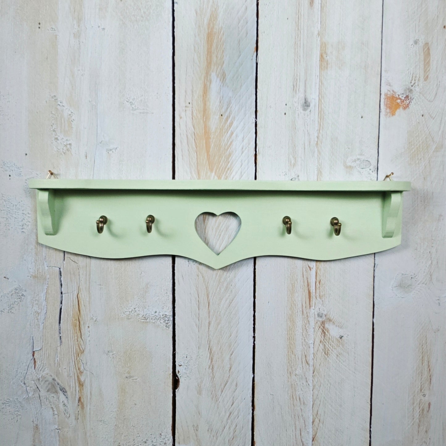 Mensola porta tazze stile shabby chic