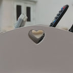 Supporto porta telecomando in legno 3 scomparti