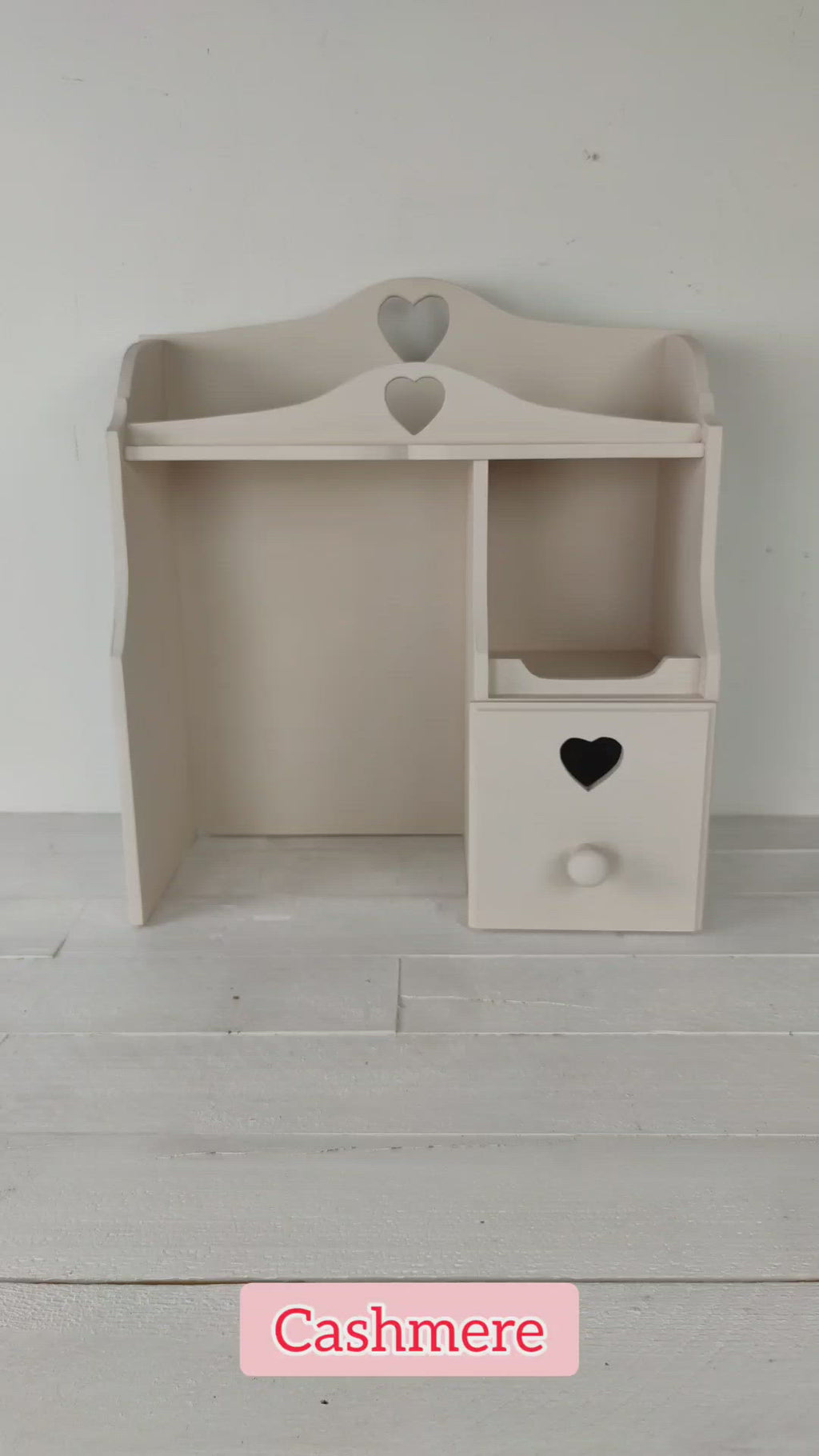 Mobiletto per Macchina del caffè con porta cialde e porta tazzine