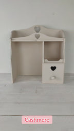 Mobiletto per Macchina del caffè con porta cialde e porta tazzine