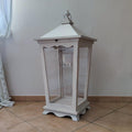 Lanterna Shabby Chic artigianale Cashmere