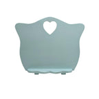 Leggio da cucina artigianale in legno con cuore intarsiato