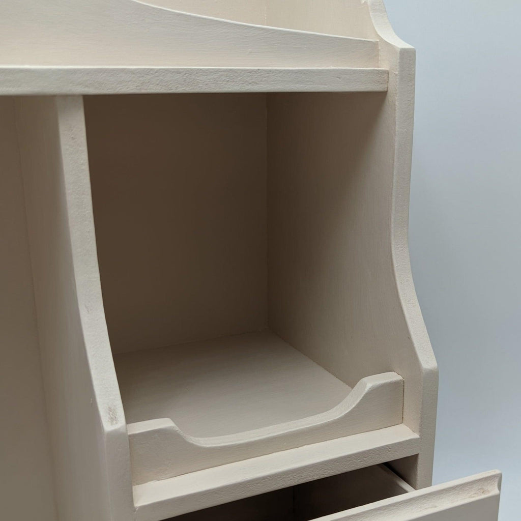 Mobiletto per Macchina del caffè con porta cialde e porta tazzine