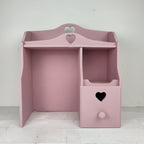 Mobiletto per macchina caffè Rosa Antico Mobiletto per Macchina del caffè con porta cialde e porta tazzine