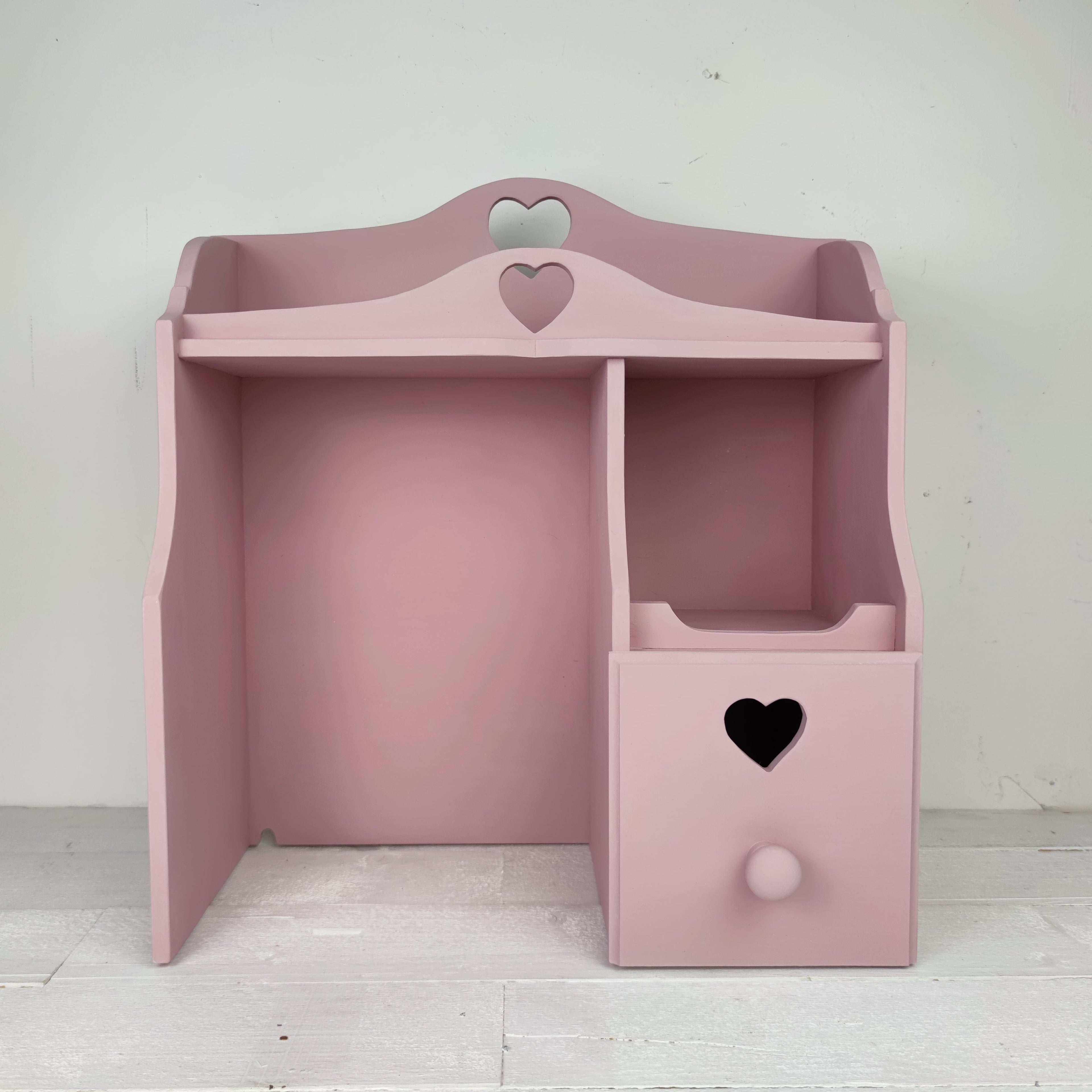 Mobiletto per macchina caffè Rosa Antico Mobiletto per Macchina del caffè con porta cialde e porta tazzine