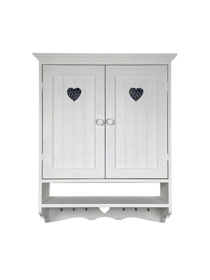 Piattaia Shabby chiusa con sportelli artigianale