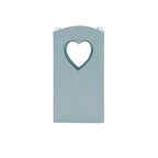 Porta Mestoli in legno Artigianale con intarsio a Cuore
