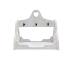Porta tazzine caffè shabby chic artigianale in legno con 6 ganci