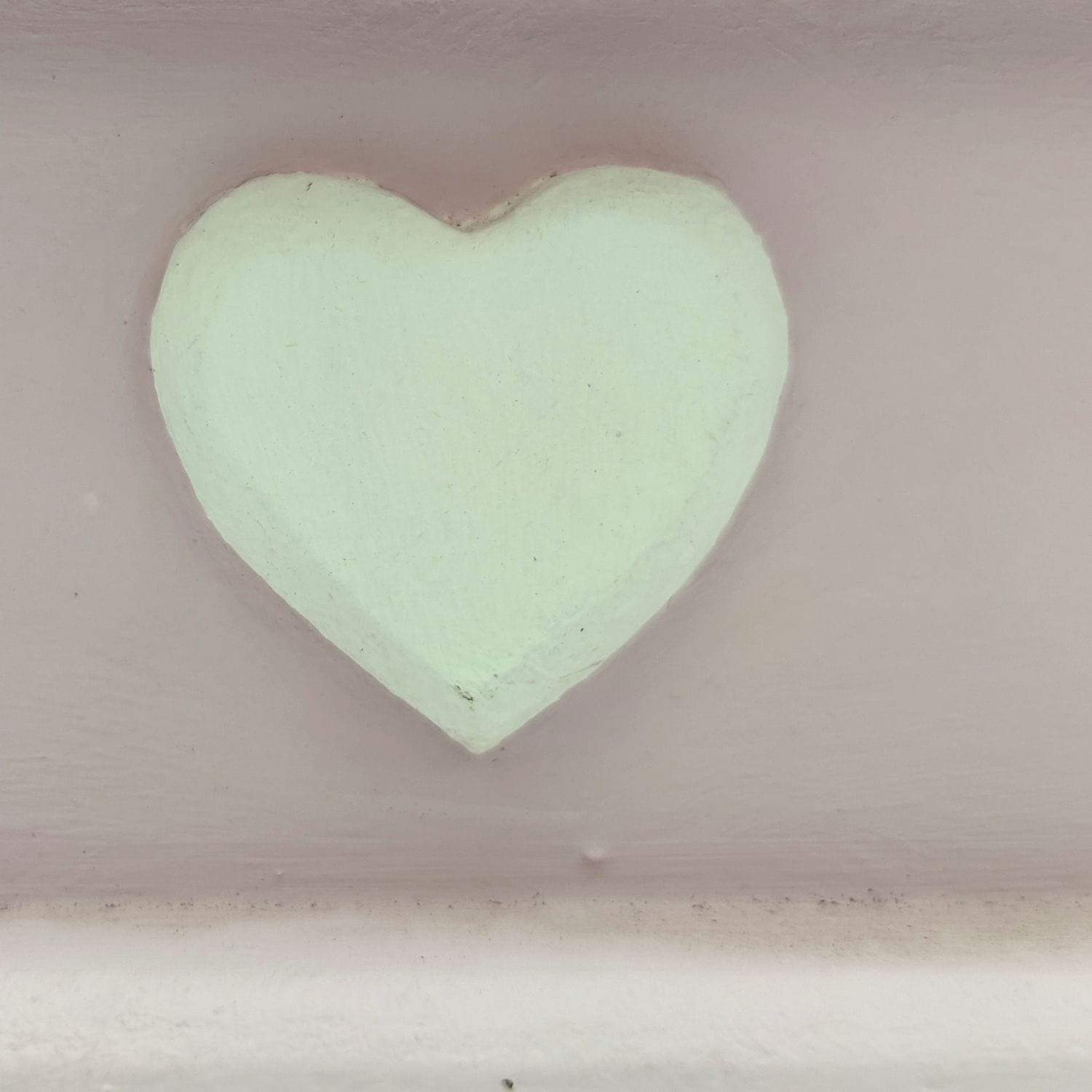 Portagioie Artigianale in Legno con decorazione a Cuore