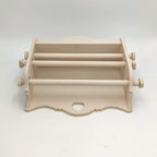 Portarotolo Doppio + Porta Scottex e porta spezie da cucina Artigianale