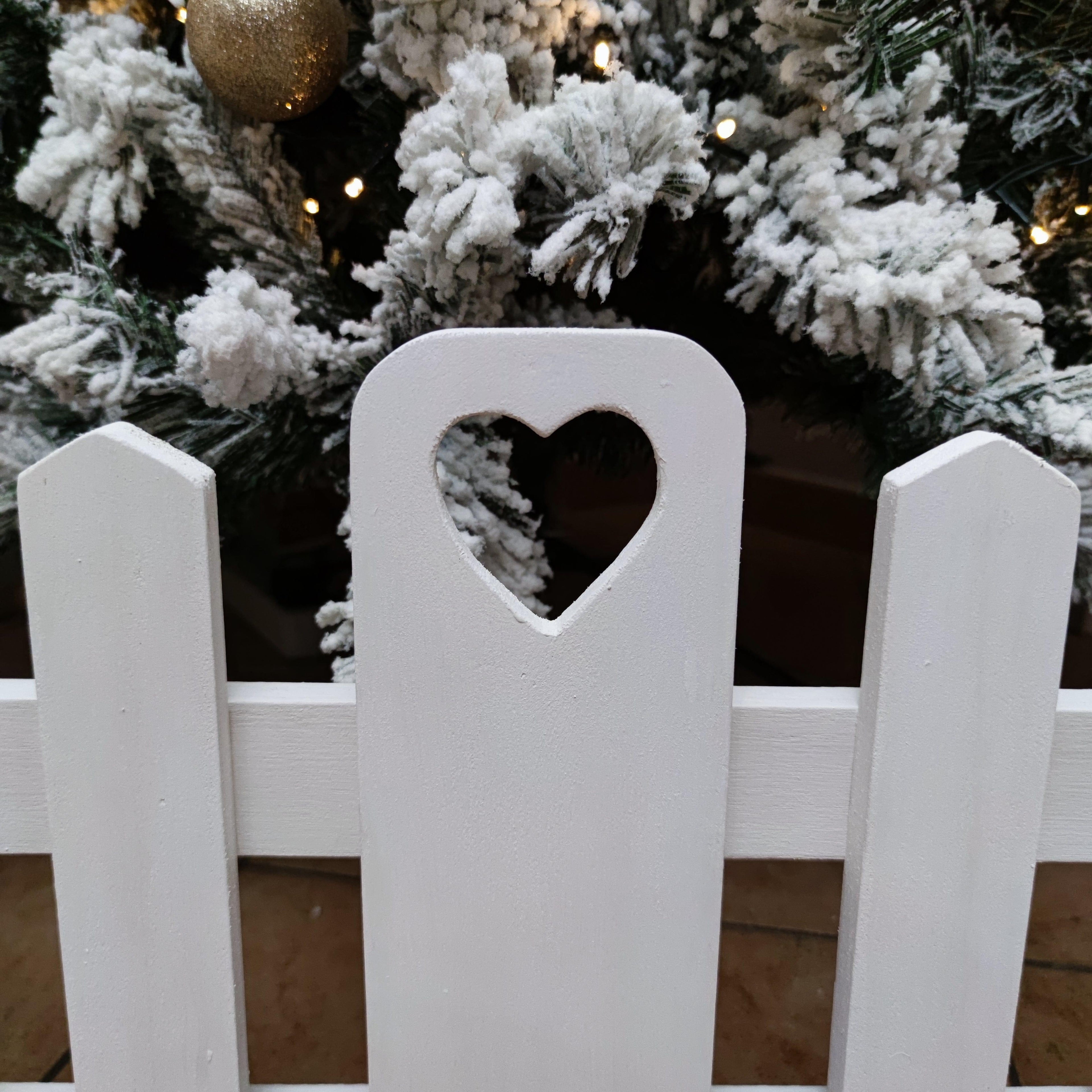 1 pannello per Staccionata o recinzione in legno per Albero di Natale