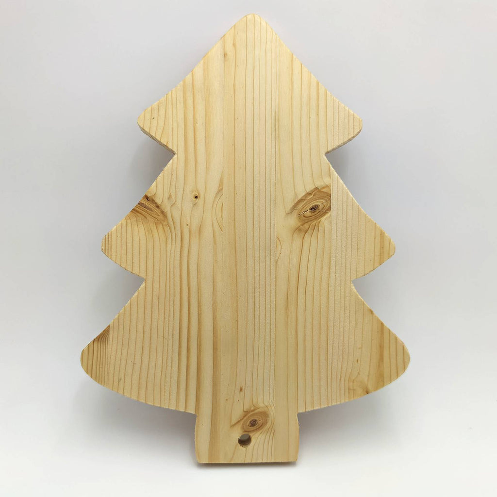 Tagliere Albero di Natale in legno Artigianale