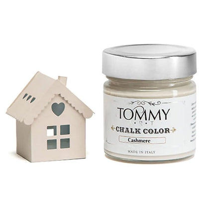 Cashmere / Ml. 200 Vernice Shabby Chic a gesso senza primer Chalk Paint - Tommy Art