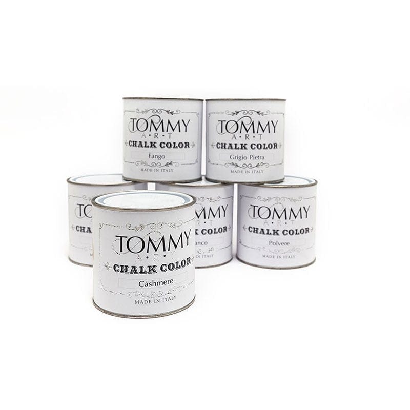 Fumo / Ml. 750 Vernice Shabby Chic a gesso senza primer Chalk Paint - Tommy Art