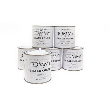 Fumo / Ml. 750 Vernice Shabby Chic a gesso senza primer Chalk Paint - Tommy Art